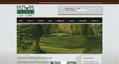 Desktop Screenshot of golfbalmoral.com